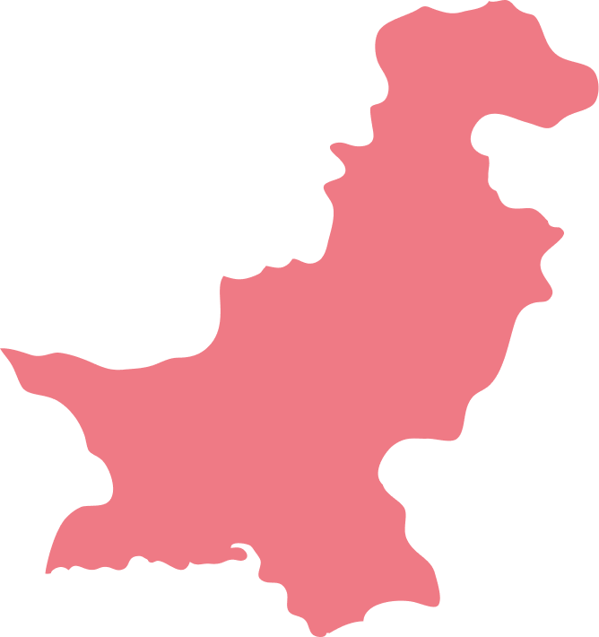 Map showing PinkDetect field work locations.